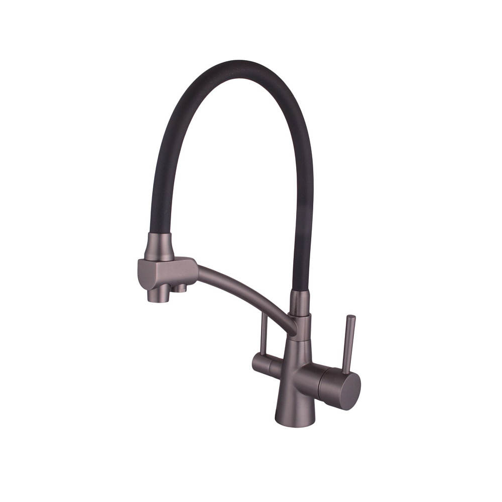 Змішувач для кухні під осмос Globus Lux LAZER GLLR-0700-11-GRAPHITE Луцк - изображение 5