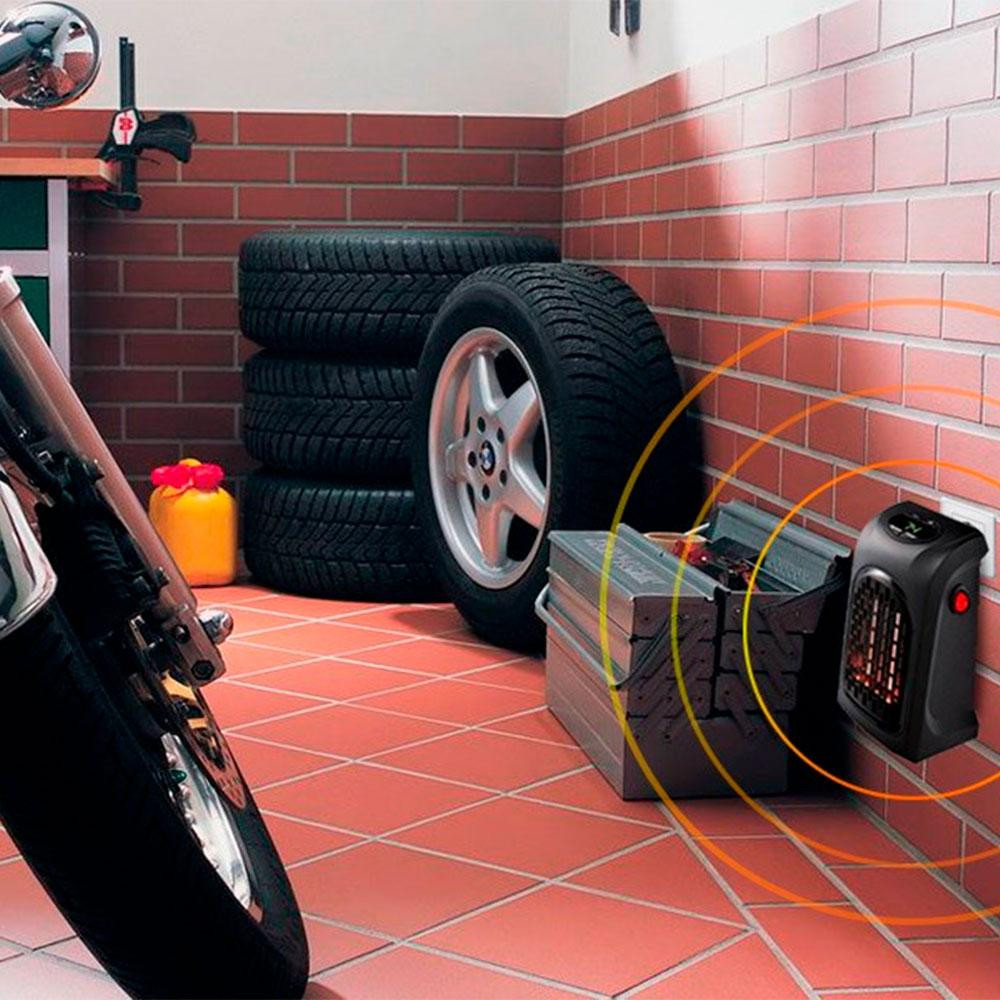 Портативный обогреватель 400Вт HANDY HEATER, с таймером / Комнатный тепловентилятор с дисплеем от сети Киев - изображение 8