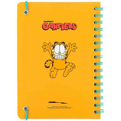 Блокнот Kite на спіралі A5 Garfield , 80 аркушів, клітинка (GF25-190) Вінниця