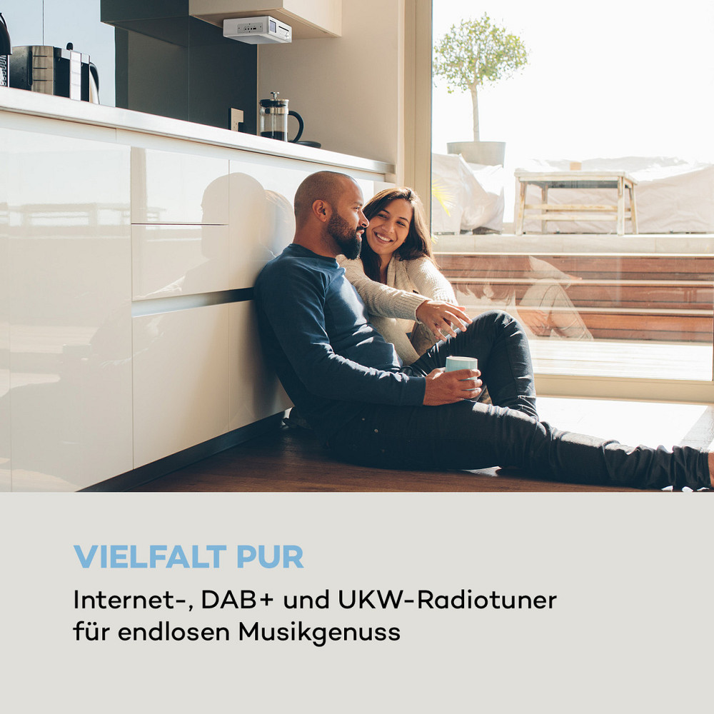 Кухонное радио Silver Star Chef 20 Вт макс CD BT USB Интернет/DAB+/FM белый Белый (Германия, читать описание) Ровно - изображение 2