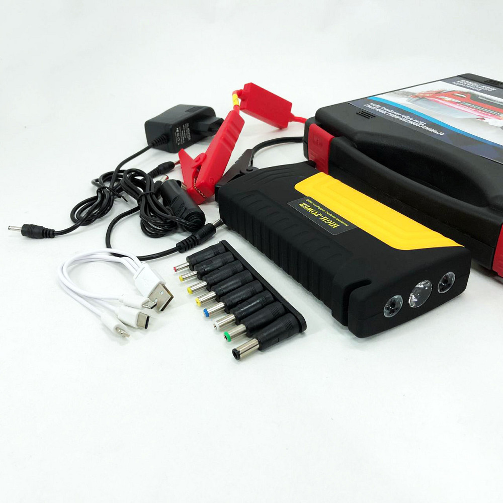 Пусковое устройство стартера 50800 mAh, Пусковое зарядное устройство с фонариком TX-88 Львов - изображение 12