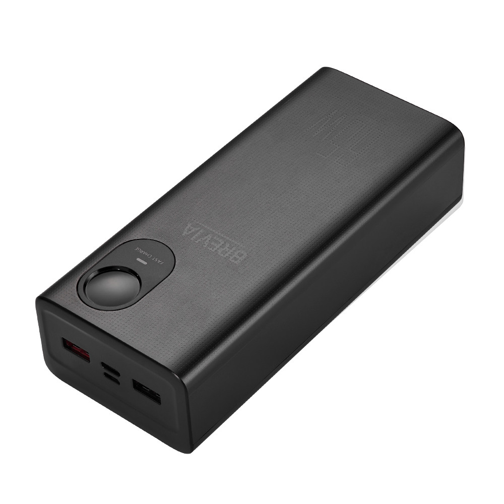 Повербанк (Power Bank) Brevia 30000mAh 65W Li-Pol, LCD черный Львов - изображение 4