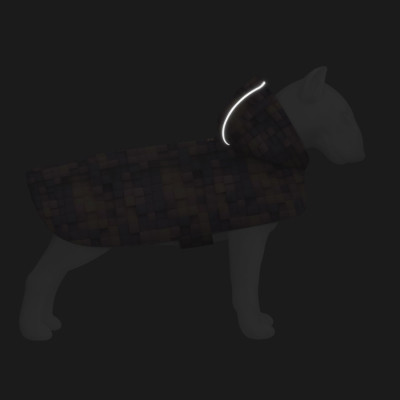 Дождевик для животных WAUDOG Clothes Накидка с капюшоном Кубы 3Д XS (355-4057) Винница - изображение 5