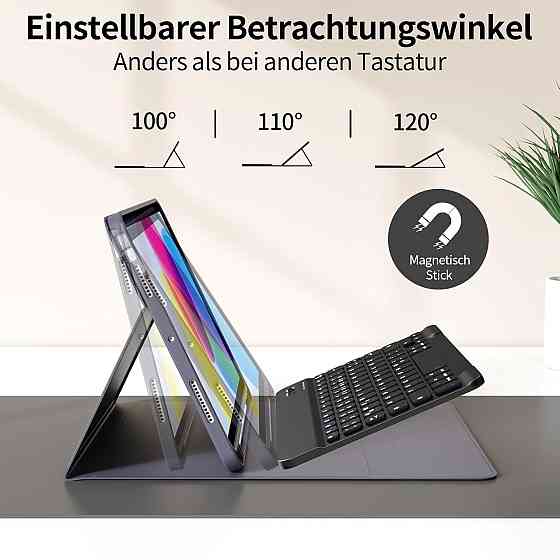 Чехол клавиатура для iPad A16 2025/iPad 10-го поколения (2022) A2696 / A2757 / A2777 Днепр