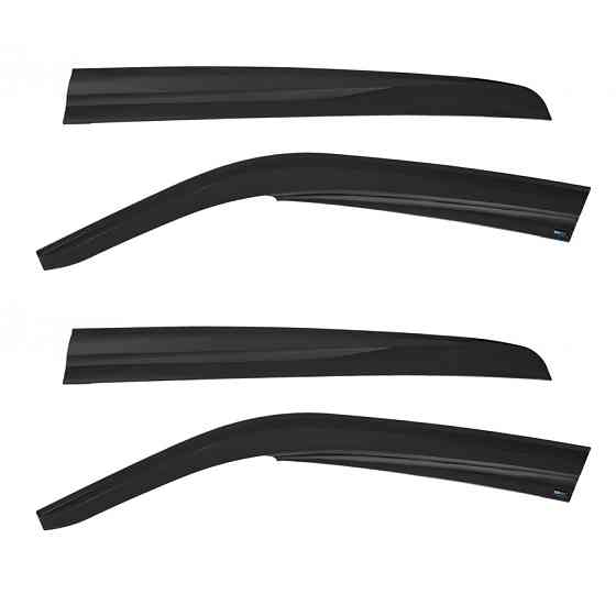 Дефлектори вікон (вітровики) Volkswagen Golf IV 1997-2003, 4шт, SunPlex, хетчбек, на скотчі Київ