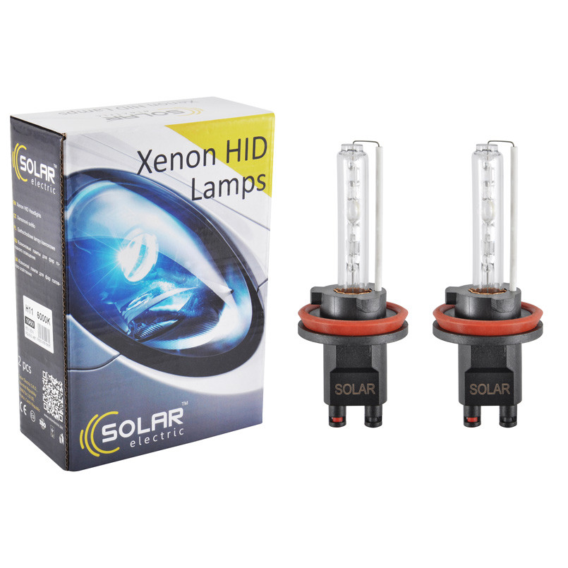 Ксеноновая лампа Solar H11 6000K, 85V, 35W PGJ19-2 KET, 2шт Львов - изображение 1