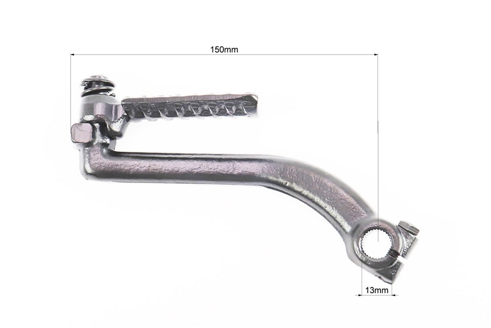 Важіль кікстартера (чорний) "плоска підніжка" Київ - фото 2