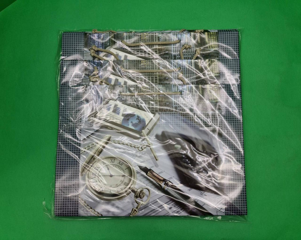 Бумажный большой горизонтальный пакет  36/22/10(артBG-090) (12 шт) Харьков - изображение 2