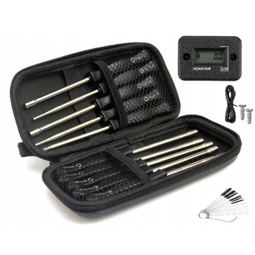 Набор отверток 10шт и тахометр для регулировки карбюраторов, чехол Винница - изображение 2