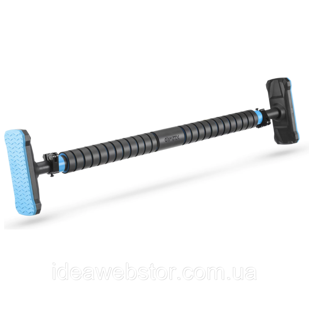Турнік розсувний GYMTEK 70-100 см для дому дверний у розпір без свердління сталевий турнік для підтягувань із м'якими ручками Київ - фото 10