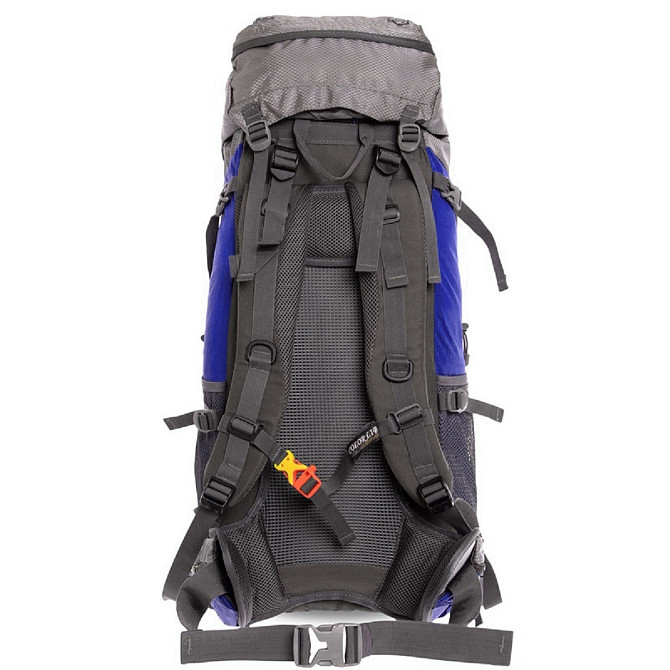 Рюкзак туристичний каркасний COLOR LIFE 172 60л нижній вхід синій Київ - фото 5