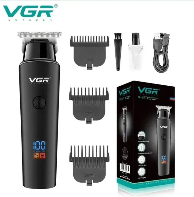 Универсальная Машинка для стрижки VGR V991  4 сменные насадки для регулировки длины, на аккумуляторе Одесса - изображение 3