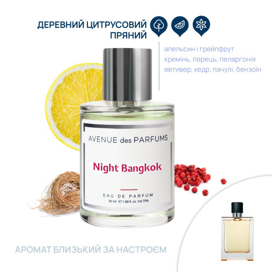 Парфюмерная вода Night Bangkok Avenue des Parfums 50 мл Киев