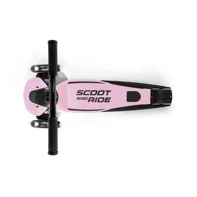 Самокат Scoot&Ride Highwaykick-5 LED рожевий (SR-190117-ROSE) Винница