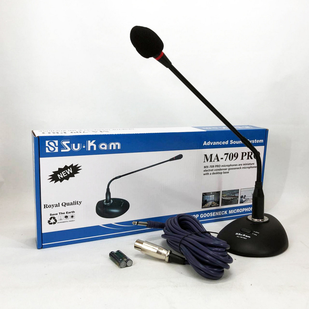 Микрофон настольный UKC DM MA-709 HS-849 для конференций Киев - изображение 9