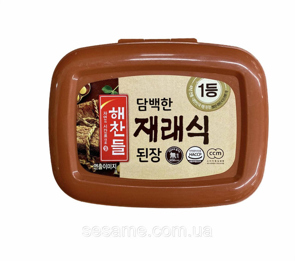 Корейська соєва паста Доетянг Дендян Денджанг Haechandle Korean soybean paste 1кг Харків - фото 3
