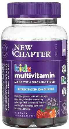 Мультивитамины для детей New Chapter  Kid's Multivitamin 60 жев конфет ягодно-цитрусовый Киев