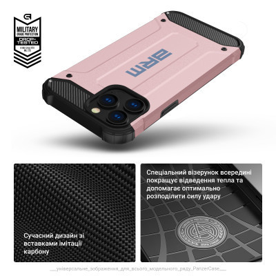 Чехол для мобильного телефона Armorstandart Panzer Samsung A35 5G (A356) Pink (ARM75607) Винница - изображение 6