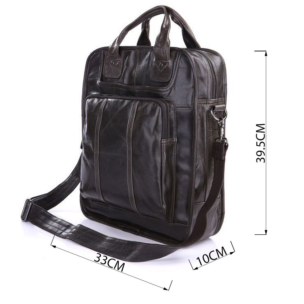 Сумка мужская Vintage 14068 Серая Киев - изображение 8