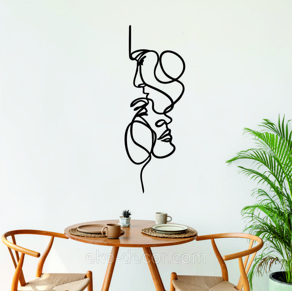 Декоративне настінне Панно «Він та Вона», Декор на стіну Київ - фото 3