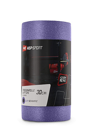 Масажний ролик (валик, роллер) EPE 30см Hop-Sport HS-E030YG фіолетовий Киев - изображение 2