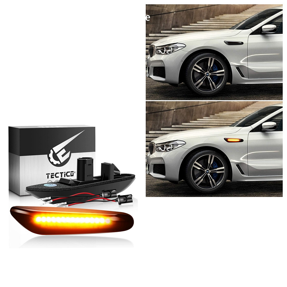 Світлодіодний бічний покажчик для автомобіля tectico t-turbmw Луцк - изображение 1