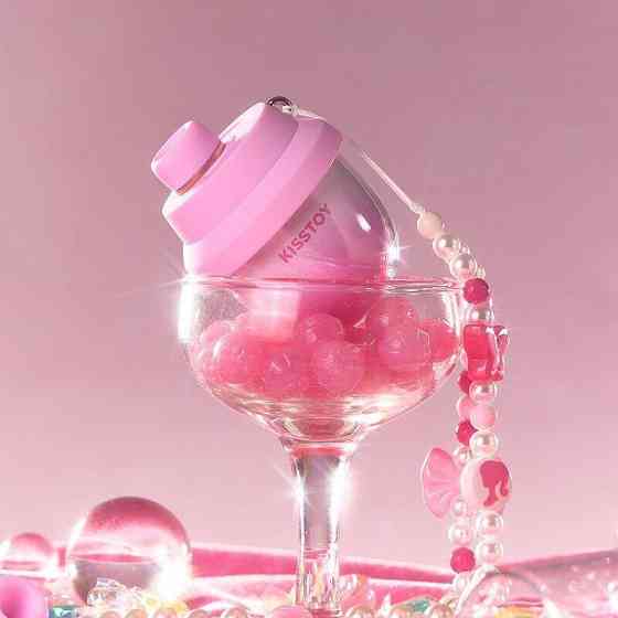 Вакуумний стимулятор-брелок KISSTOY Kiss Pods, 5 рівнів інтенсивності + Turbo-режим, 2 насадки Sex Aura Київ