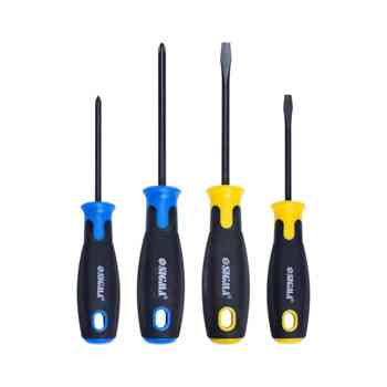 Набор отверток 4 шт вороненые - шлиц 5,6мм; крест 5,6мм (блистер) Мукачево