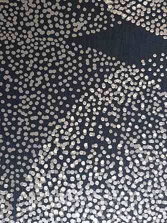 Шпалери метрові вінілові на флізелін Marburg Villa Romana абстракція геометрія чорні з сріблом, золотом Київ