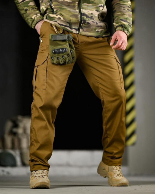Тактические штаны  pyramid кайот  рипстоп  ВТ7484 Одесса - изображение 9