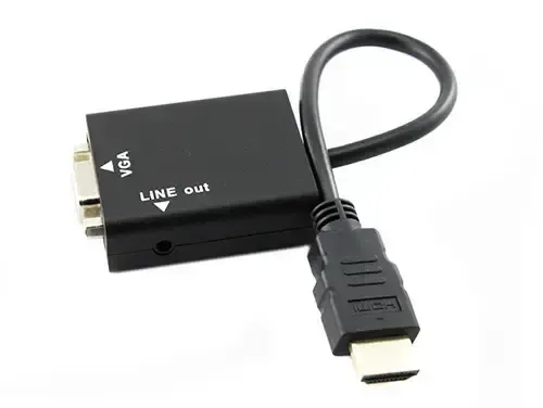 Видеоадаптер HDMI - VGA конвертер видео + аудио 1080P Коломыя - изображение 2