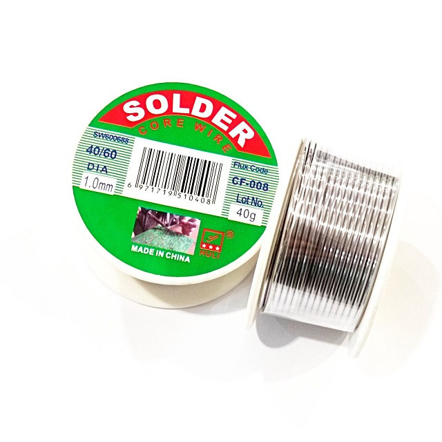 Припой Олово для пайки SOLDER 1мм, 40г. Днепр - изображение 2