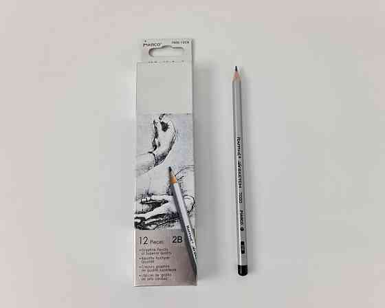 Олівець простий набір 12 шт. Марко No7000-2B raffine (1 пачка) Харків