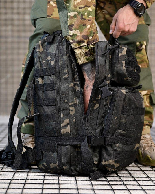 Милитари  рюкзак CHEMP  45 л мультикам ПП7863 Одесса - изображение 7