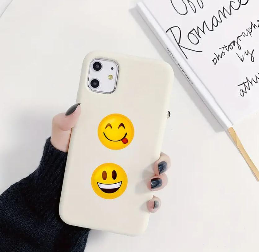 Набор стикеров-эмодзы в рулоне – 500 шт, 12 дизайнов, Ø 2.5 см Киев - изображение 3