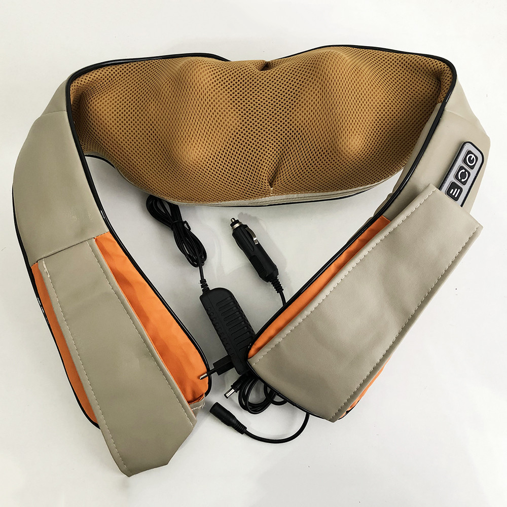 Подушка для масажу попереку massager, Масажер в автомобіль для водія Масажор подушка тіла GV-87 Львів - фото 6