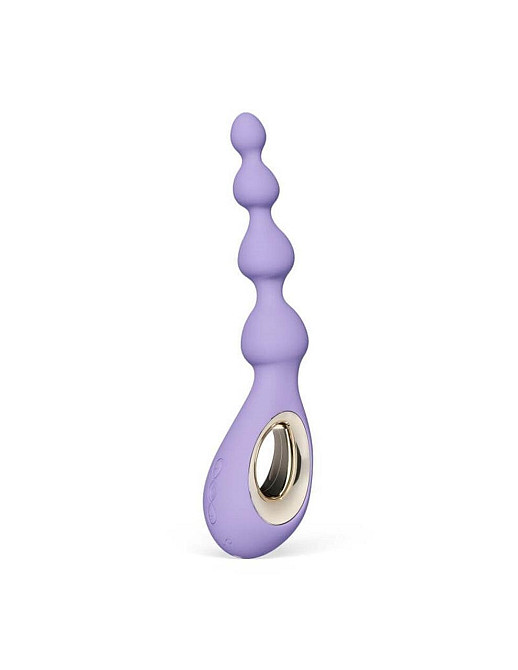 Анальні намисто з вібрацією LELO Soraya Beads Violet Dusk, різний діаметр намистин, 8 режимів Sex Aura Київ - фото 1