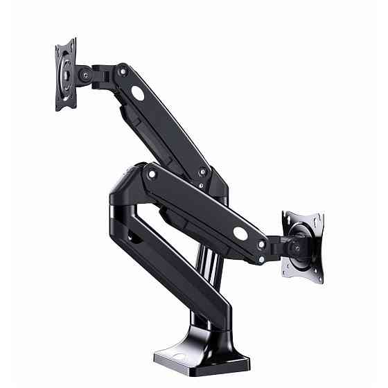 Кронштейн Gembird MA-DA2-03 17-35" (VESA100х100) (для 2 моніторів) ( Настільний ) Харків