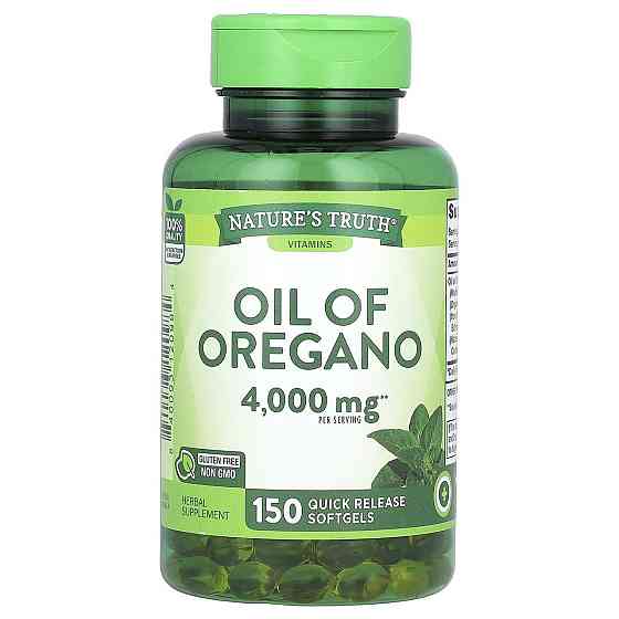 Олія орегано Nature's Truth Oil Of Oregano 2000 мг 150 гел капс Київ