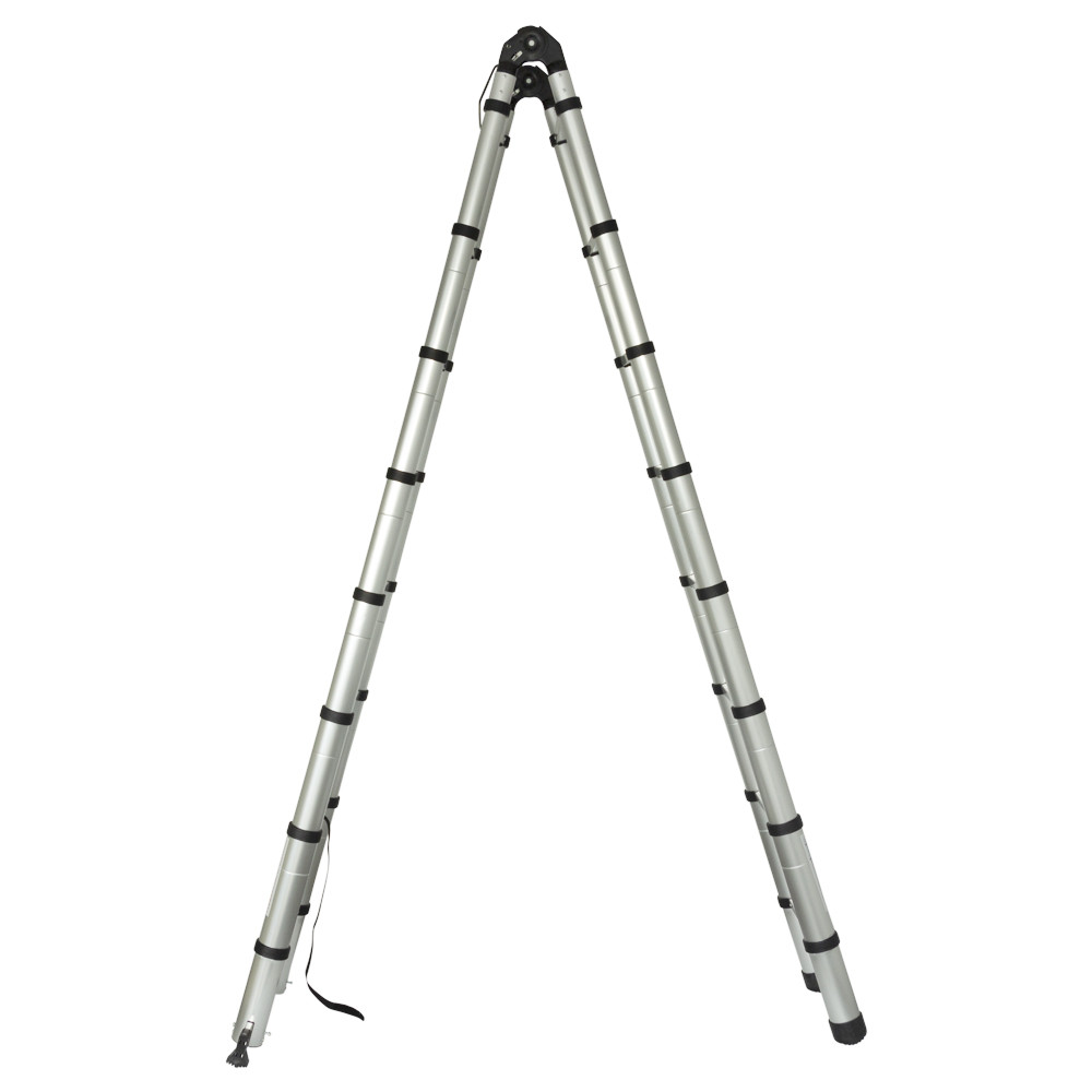 Flora Лестница телескопическая универсальная 16 ступеней 5.0м FLORA (5033434) Коломия - фото 6