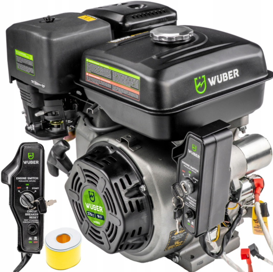 Двигун внутрішнього згоряння 6.62кВт 25,4мм Wuber (Польща) Київ