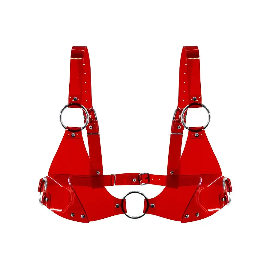 Ліф класичний Feral Feelings - Bikini Top Red Trasparent Львів - фото 1