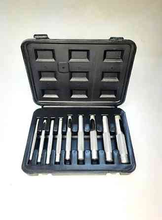 Набір просічок 3-10 мм, 12мм 9 предм. 4328411 кейс Вінниця