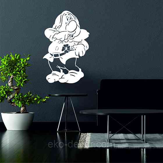 Декоративное настенное Панно «Гномик», Декор на стену 110*70 см Киев