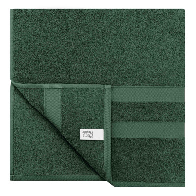 Рушник Ardesto набір махрових Splendid 50х90 см, 70х140 см, 2шт, 100% бавовна, зелений (ART2359GE) Вінниця - фото 3