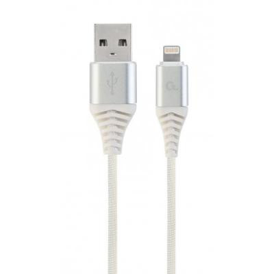 Дата кабель USB 2.0 AM to Lightning 1.0m Cablexpert (CC-USB2B-AMLM-1M-BW2) Вінниця - фото 1
