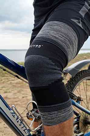 Наколінники Power System PS-6002 Knee Support Black/Grey (пара) XL Кам'янське