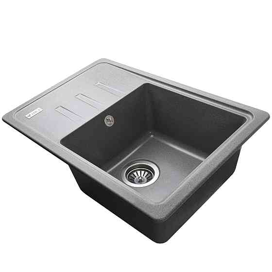 Гранітна мийка Mira MONTI сірий 620 х 435 мм (000028977) Київ