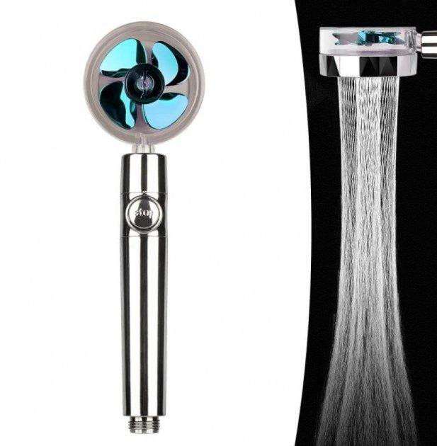 Насадка для душ з вентилятором Turbocharged Water Saving Shower Полтава - фото 1