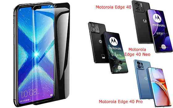 Защитное стекло NeoGlass для Motorola Edge 40, Edge 40 Neo, Edge 40 Pro – ультрапрозрачное и устойчивое Киев